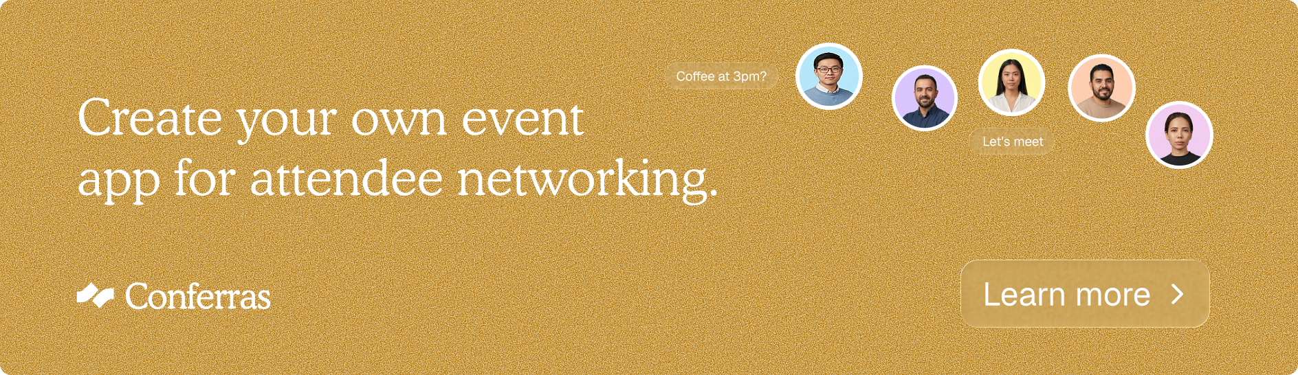 Event app showing Conferras Event App Matchmaking