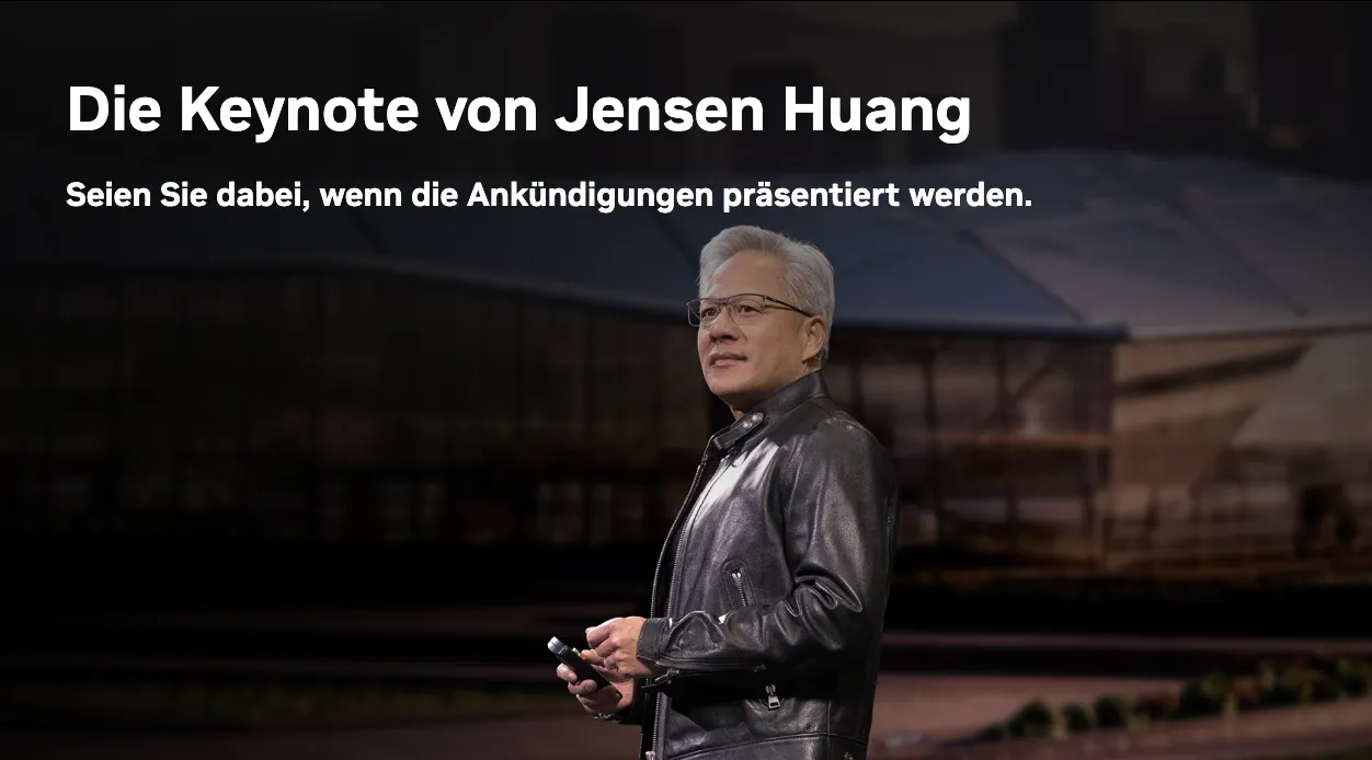 Jensen Huang Keynote Nvidia GTC Berlin